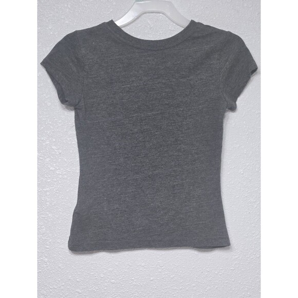 Evy Of California Charcoal Grey Girl "I Was Born To Sparkle" T-shirt Size 6/6X - Picture 6 of 6